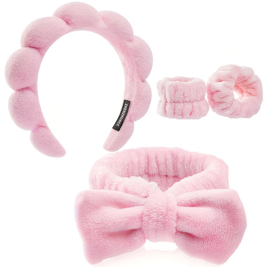 Skin House™ 4-Piece Spa Headband Set